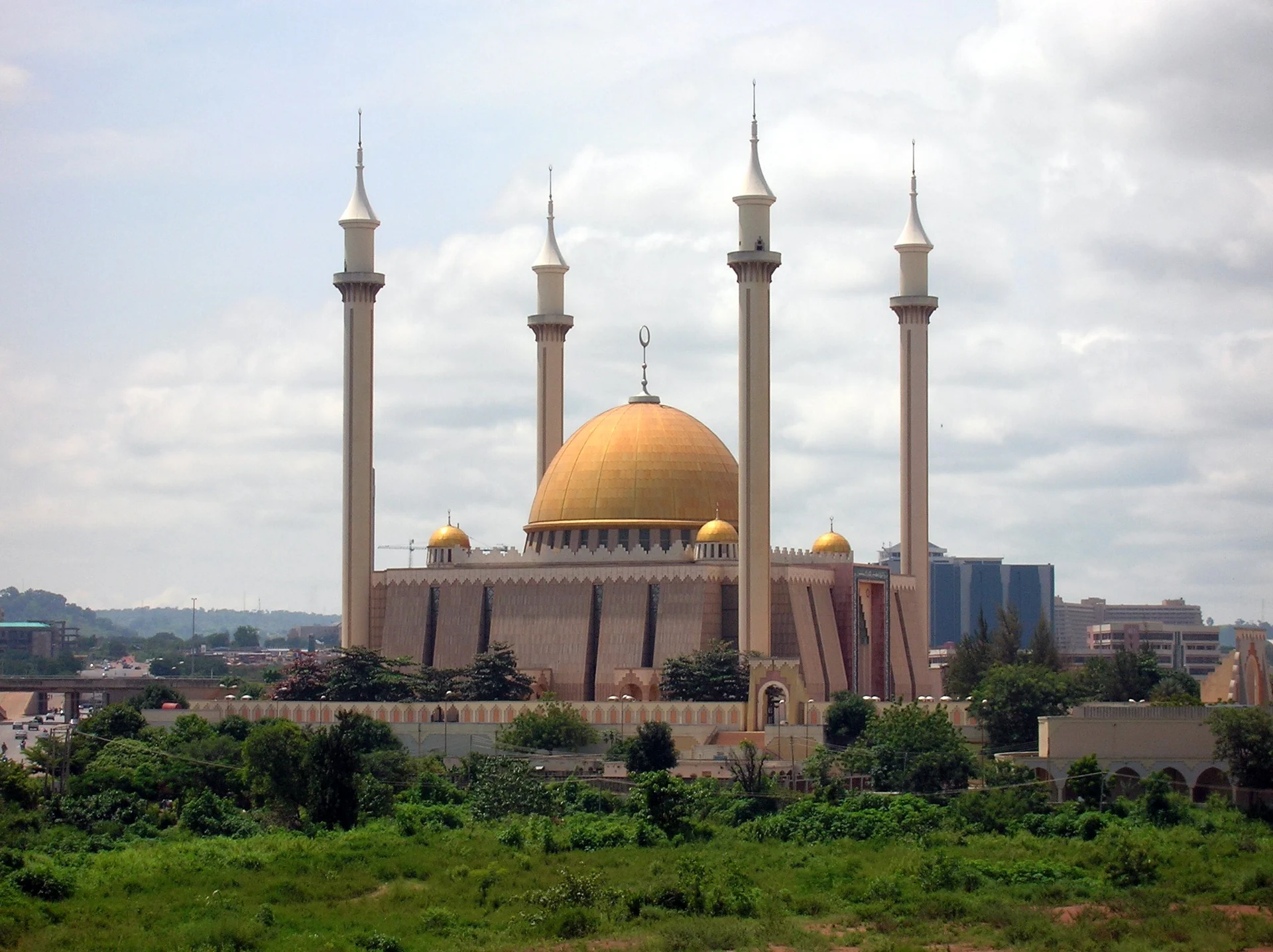 The National Mosque in Abuja