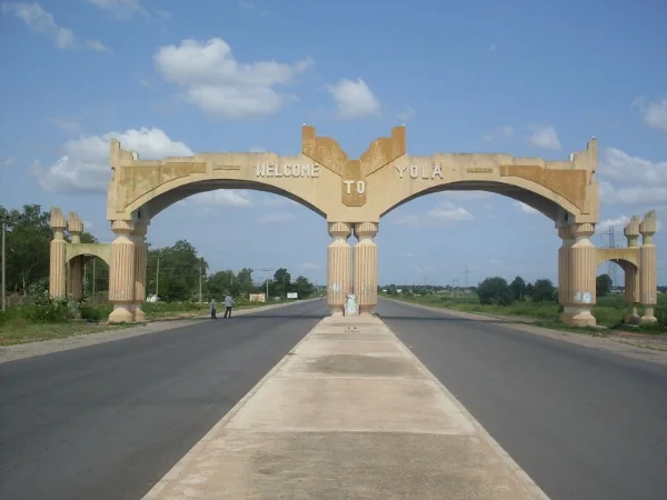 The main entrance to Yola